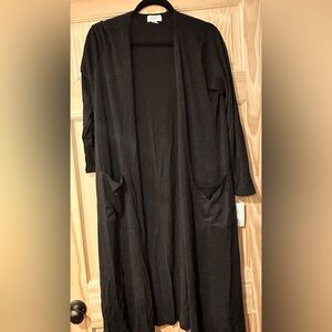 Solid Black LuLaRoe Sarah Long Sweater - NWT